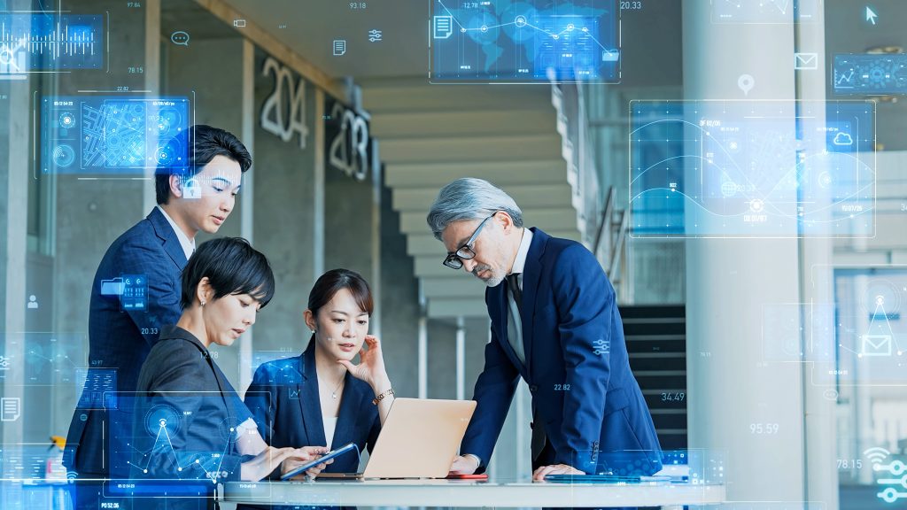 可視化されたデジタルデータやMA・SFA連携のデータを画面で共有