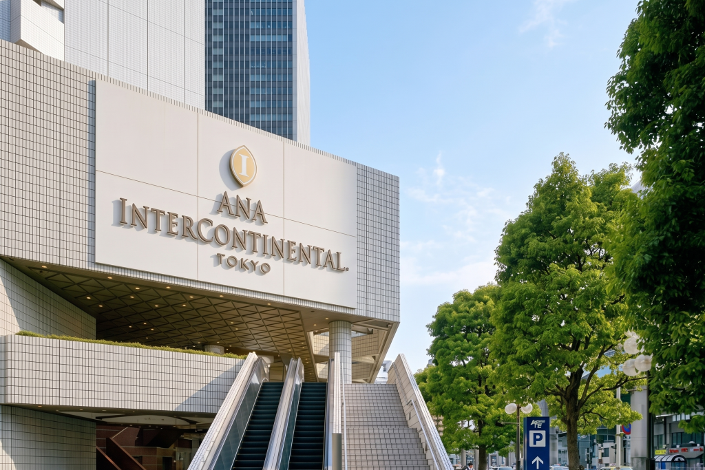 ANAインターコンチネンタルホテル東京の正面