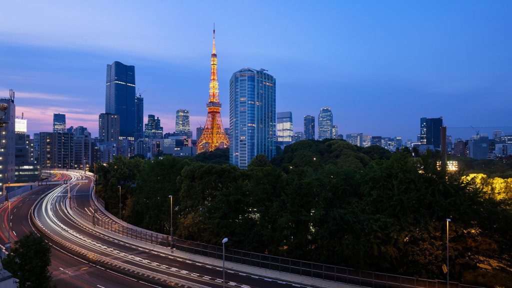 ザ・プリンスパークタワー東京と東京タワー